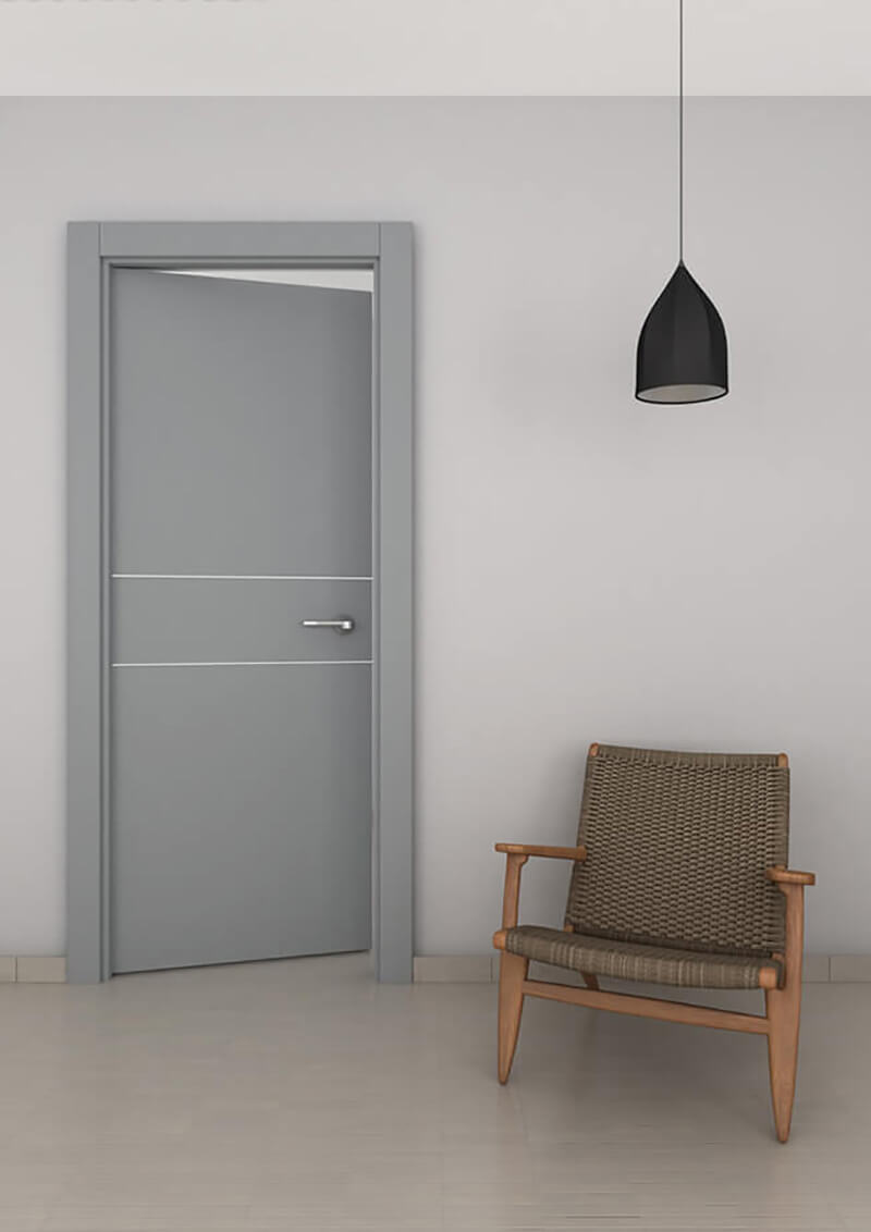 Incrustation de porte intérieure en aluminium STRUGAL 300 2IH1