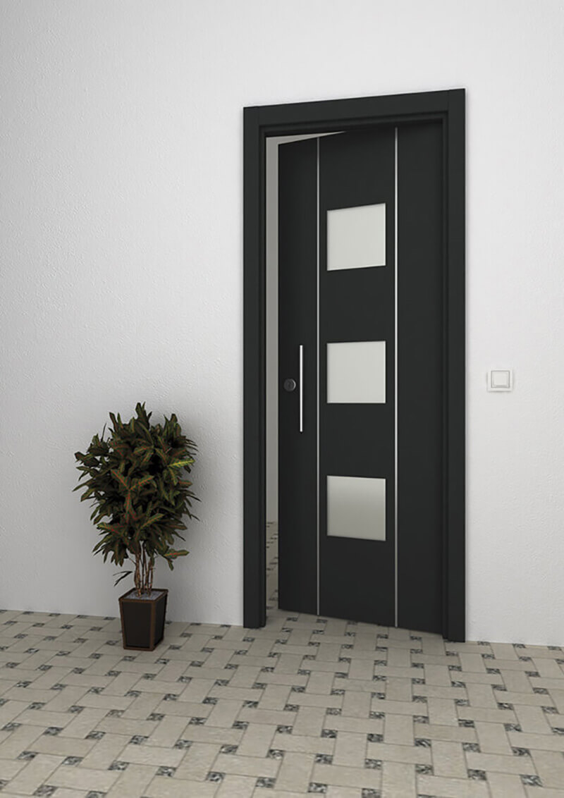 Exterior aluminum door STRUGAL 600 3VA
