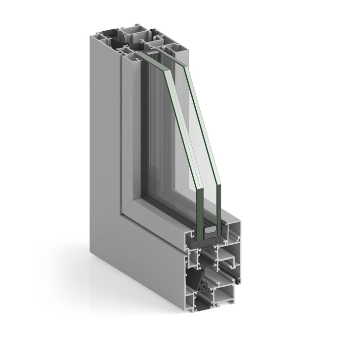 Aluminum window Gala