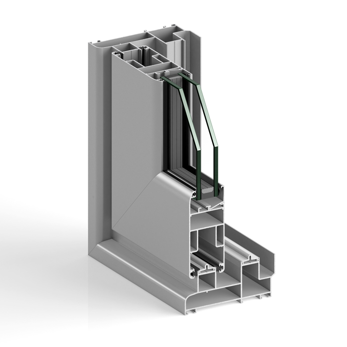 Sliding aluminum window STRUGAL S110P