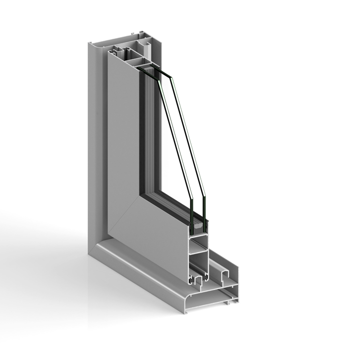 Ventana de aluminio corredera STRUGAL S70P