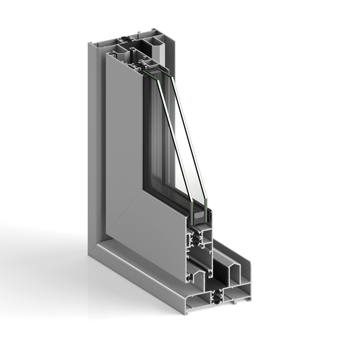 Fenêtre en aluminium STRUGAL S90RP