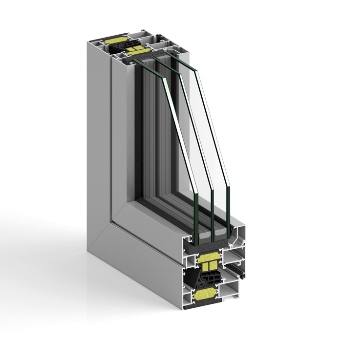 Window STRUGAL S74RP European Groove