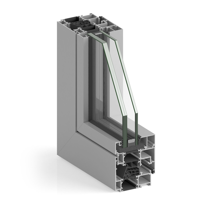 Ventana de aluminio Óptima