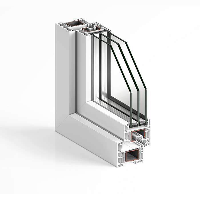 Fenêtre en PVC Plania Droit