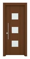 Exterior aluminum door STRUGAL 600 3VA