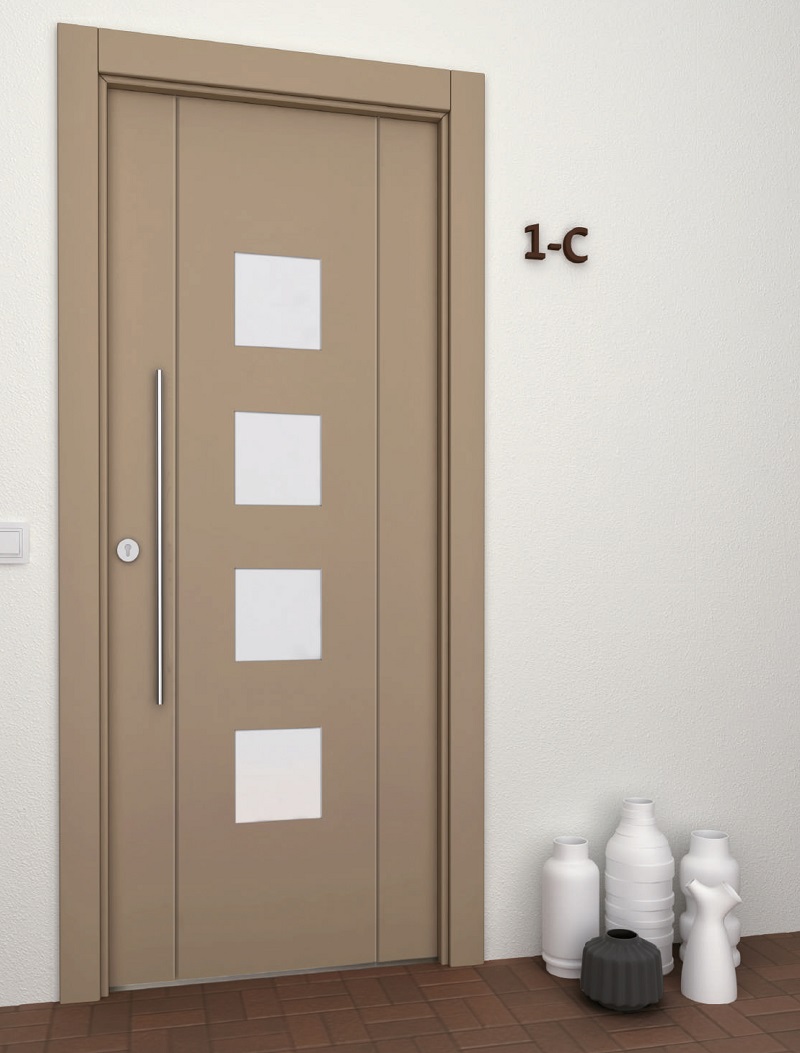 Porte en aluminium STRUGAL 600 4VE