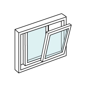 ventana oscilo paralela